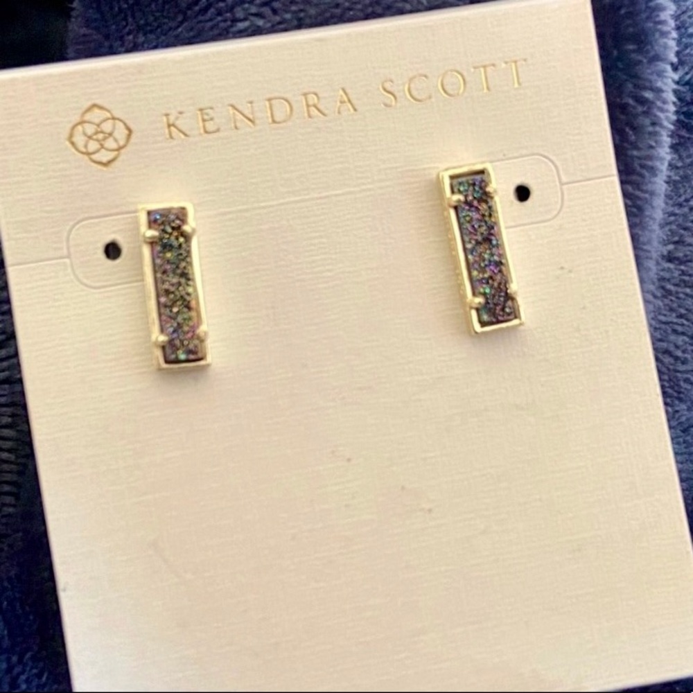 ⭐️NEW⭐️ Multi-druzy Kendra Scott Earrings